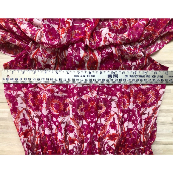 Show Me Your Mumu, Women's Rosarita Romper, Pomegranate Punch, Pink, Size Medium - Picture 4 of 5